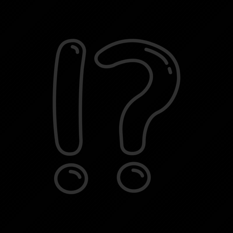 Вопросительный знак написание прописью