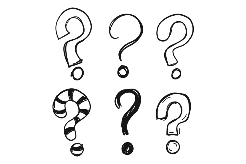 Знак вопроса карандашом