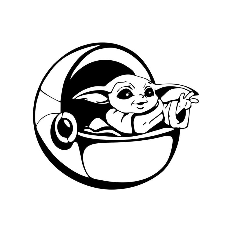 Бейби йода скетч