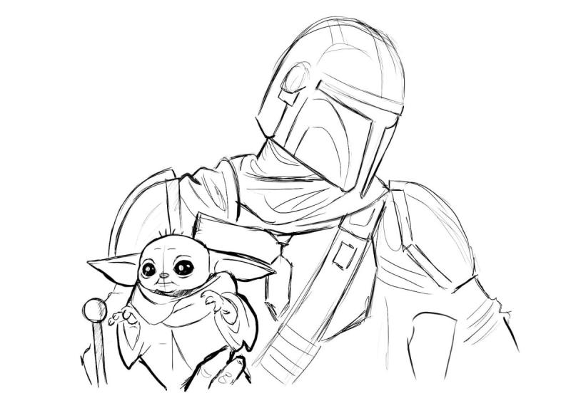 Йода контур