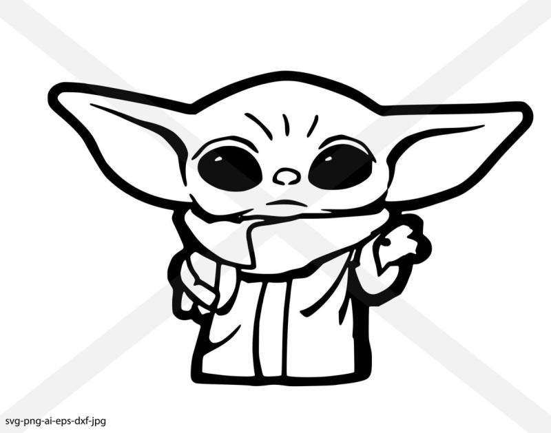 Мандалорец и малыш йода