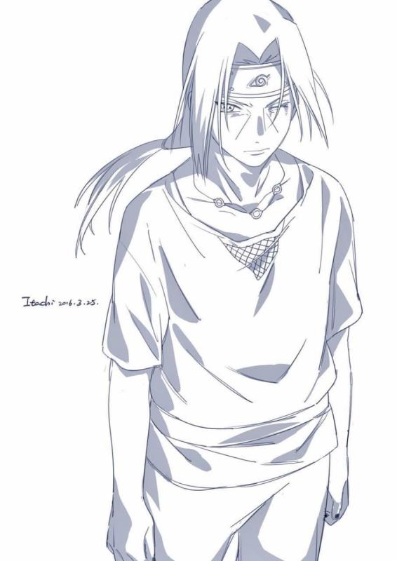 Раскраски Наруто Акацуки Мадара