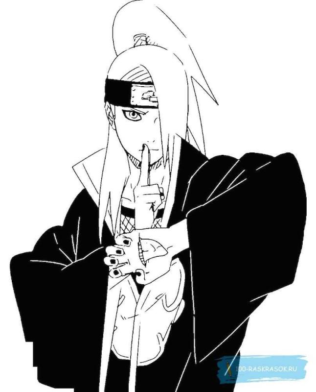 Саске Учиха Манга