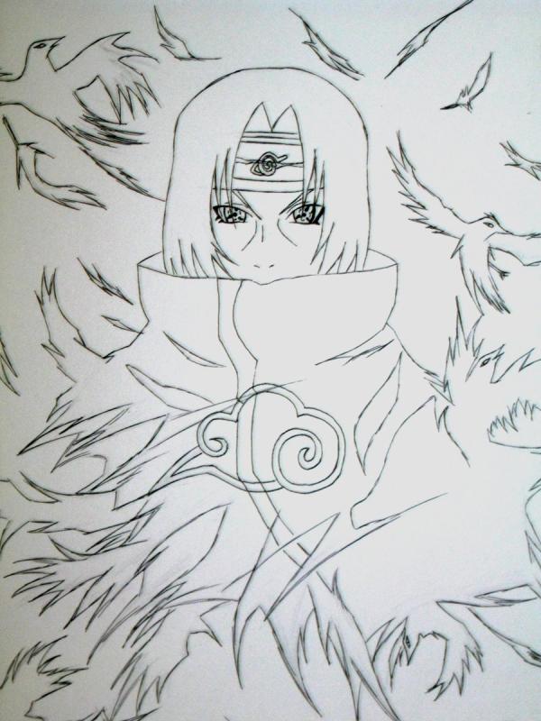 Итачи Учиха лайнарт