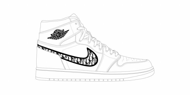 Nike Air Jordan 1 draw