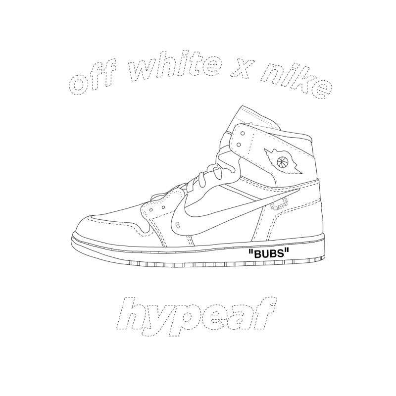 Nike Air Jordan 1 Black White