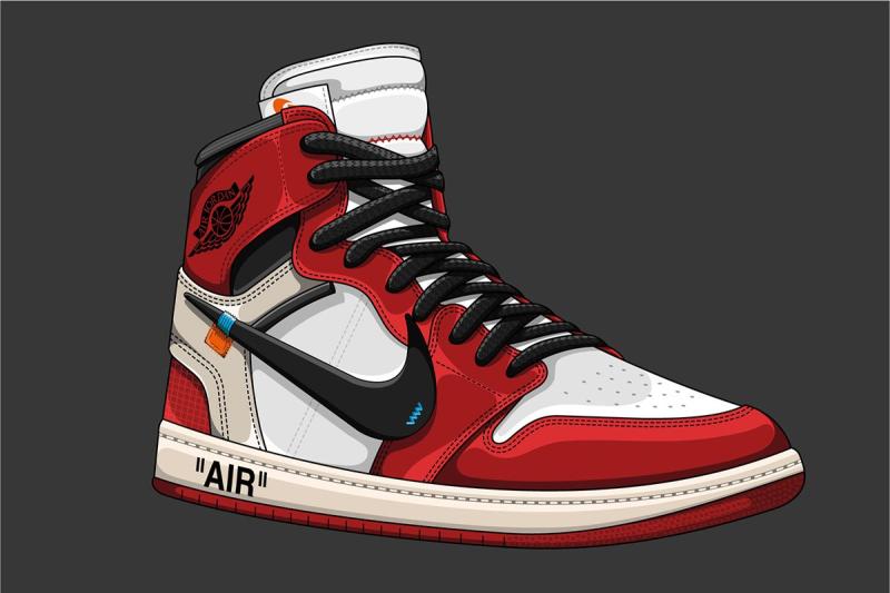 Air Jordan 1 Template