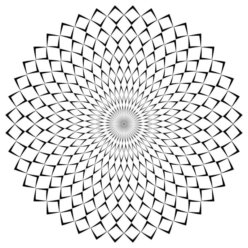 Раскраски спираль76