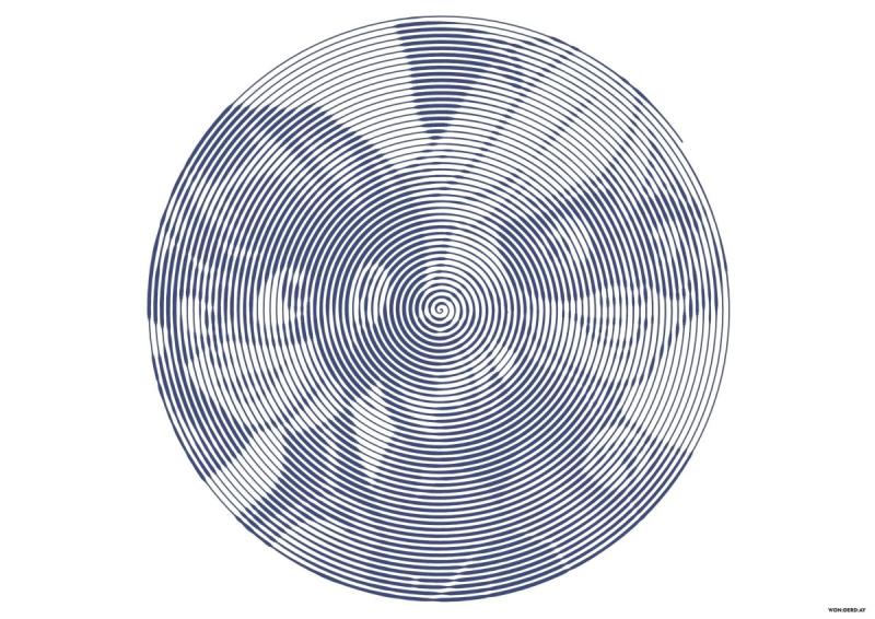 Перекрестная штриховка муар