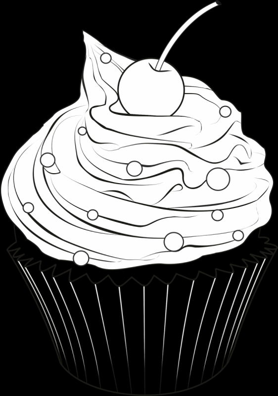 Сладости. Раскраска