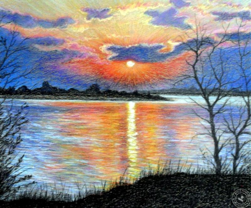 Рисунки пастелью