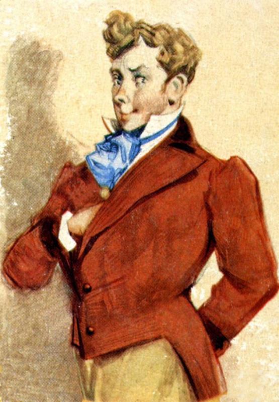 Боклевский иллюстрации к Ревизору