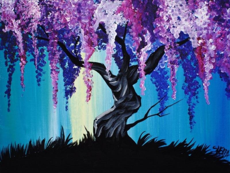 Картины гуашью необычные