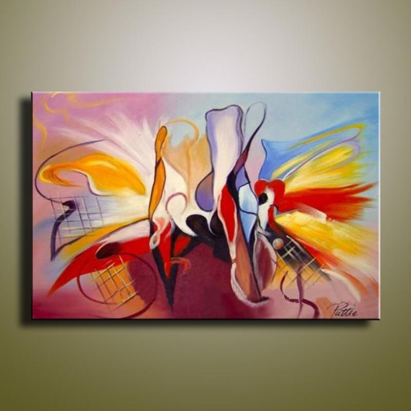 Современная Абстрактная живопись на холсте