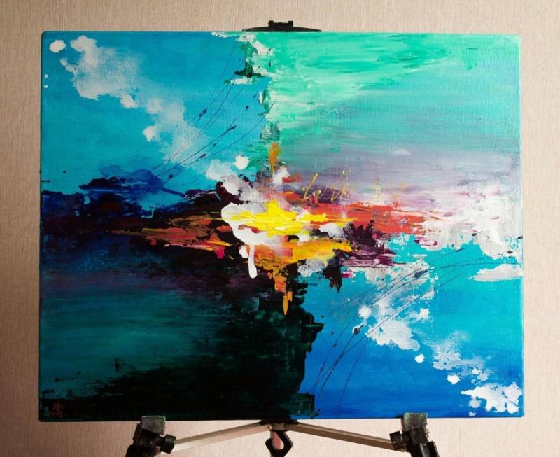 Картины акрилом