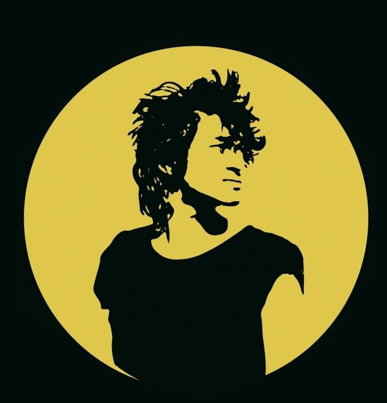 Виктор Цой трафаретный портрет