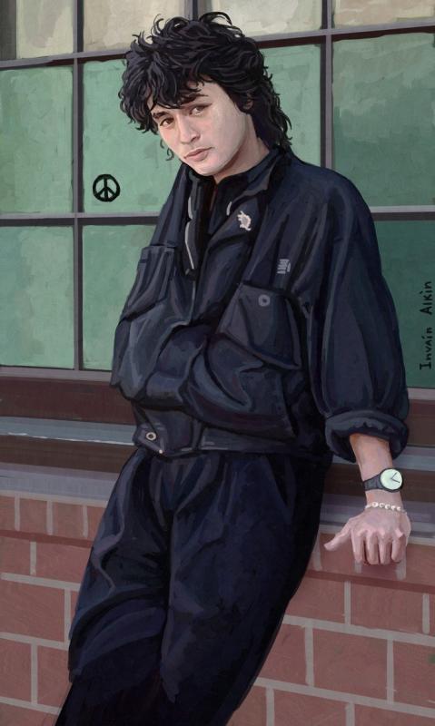 Автопортрет Виктора Цоя