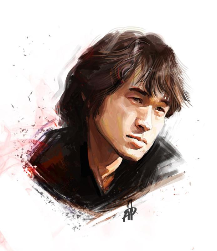 Цой арт вектор