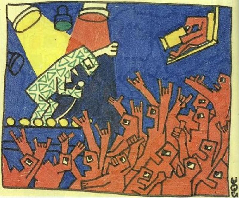 Картины Виктора Цоя