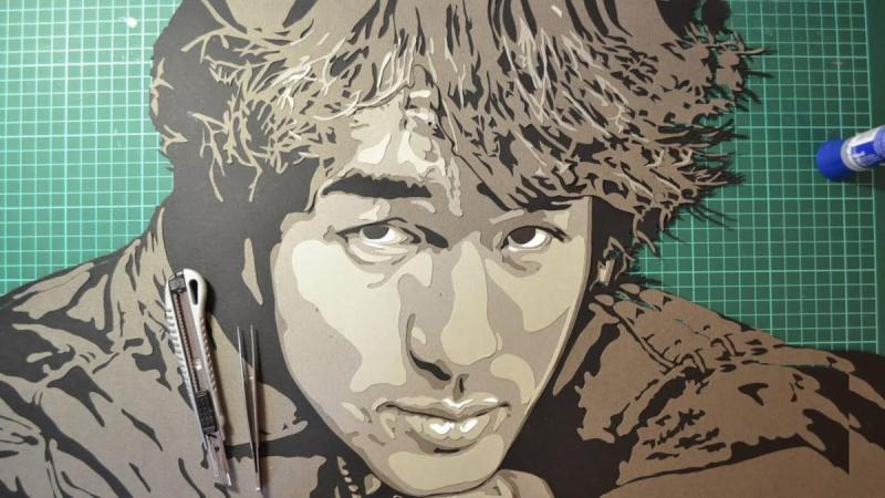 Портрет Цоя