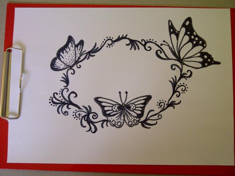 Рисование по контуру для детей