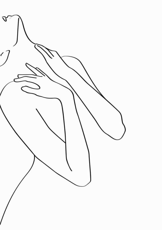 Девушка карандашом