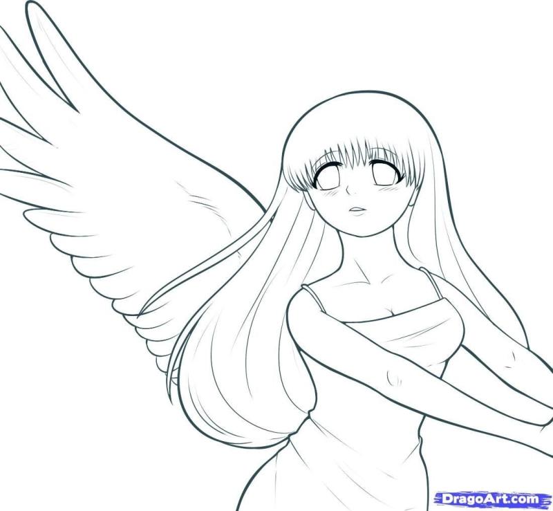 Рисунок кошки карандашом для срисовки