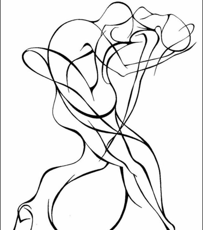 Контур одной линией