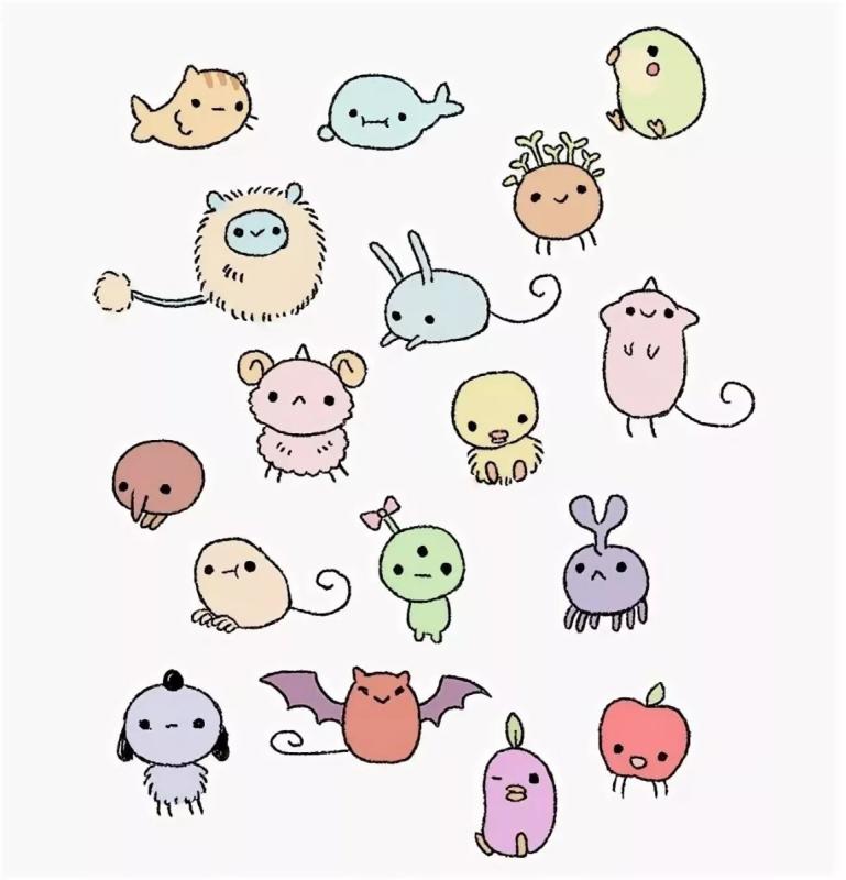 Маленькие миленькие рисуночки