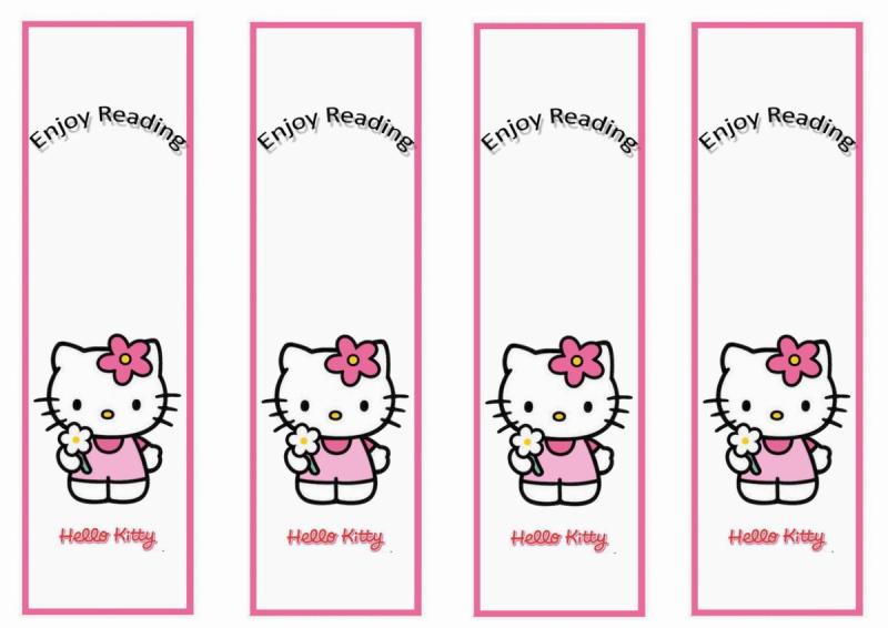 Закладки для книг Хэллоу Китти