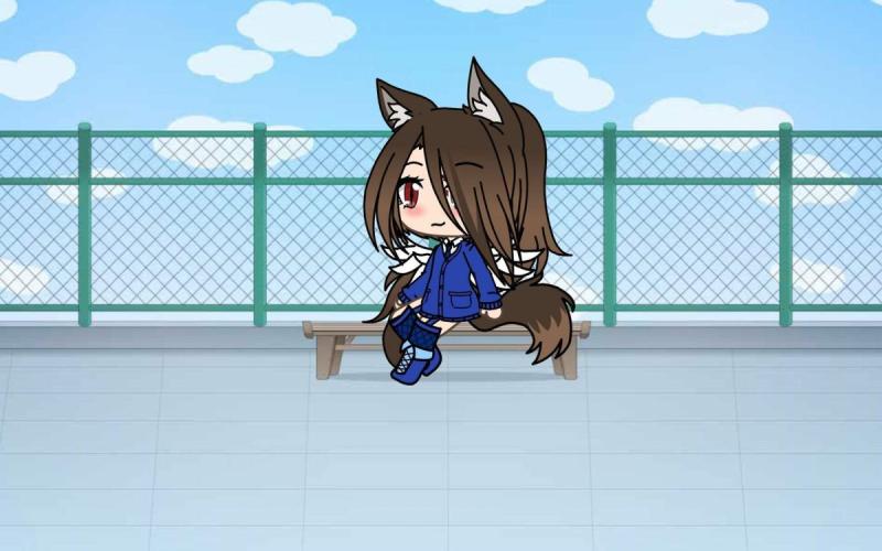 Гача лайф мальчик Лис