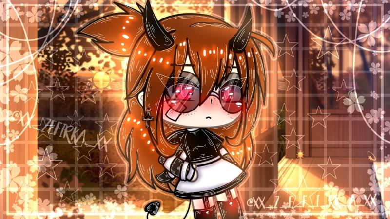 Рыжие ОС В гача лайф