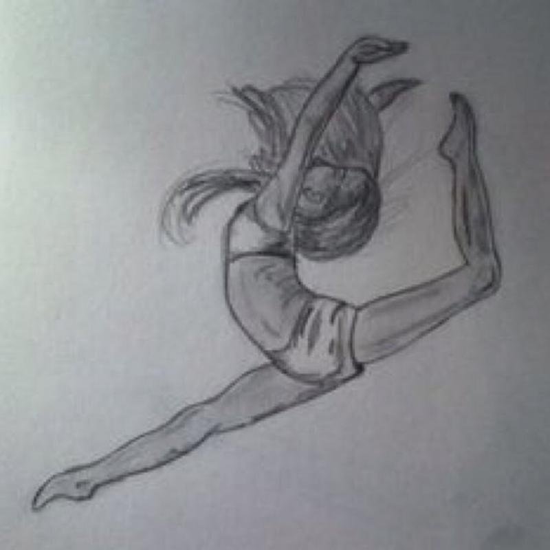 Гимнастка карандашом