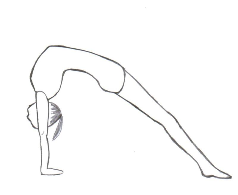 Рисунок балерины для срисовки