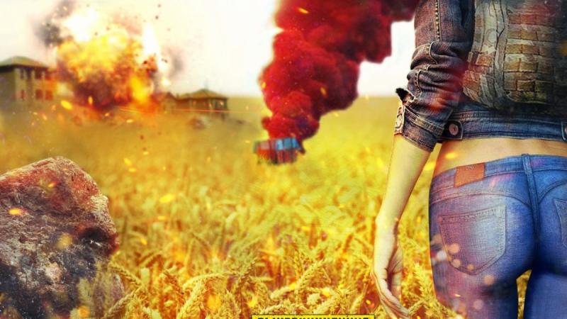 ПАБГ фон девушки