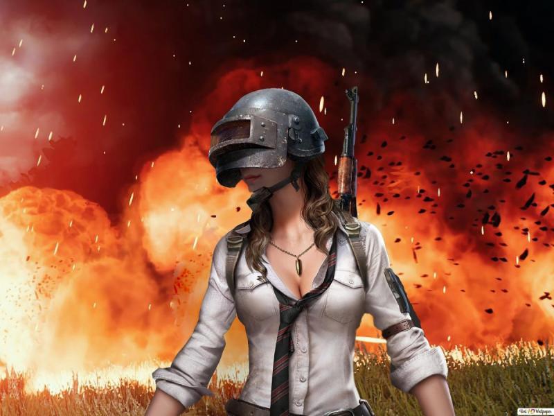 ПАБГ девушка