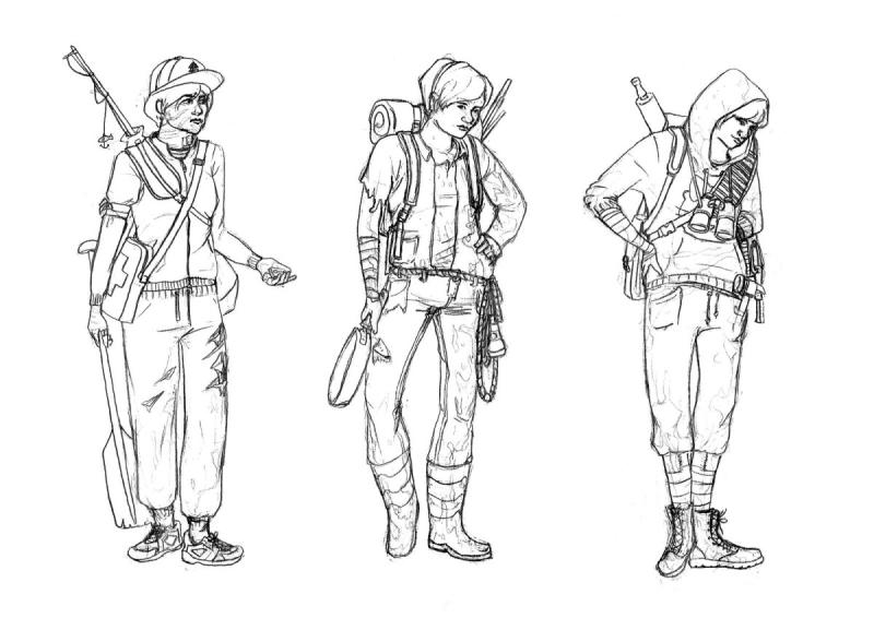 Раскраска выживание зомби апокалипсис