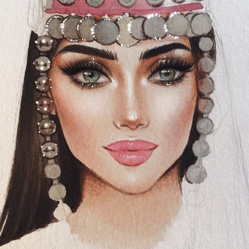 Нартский эпос осетин Черкесы