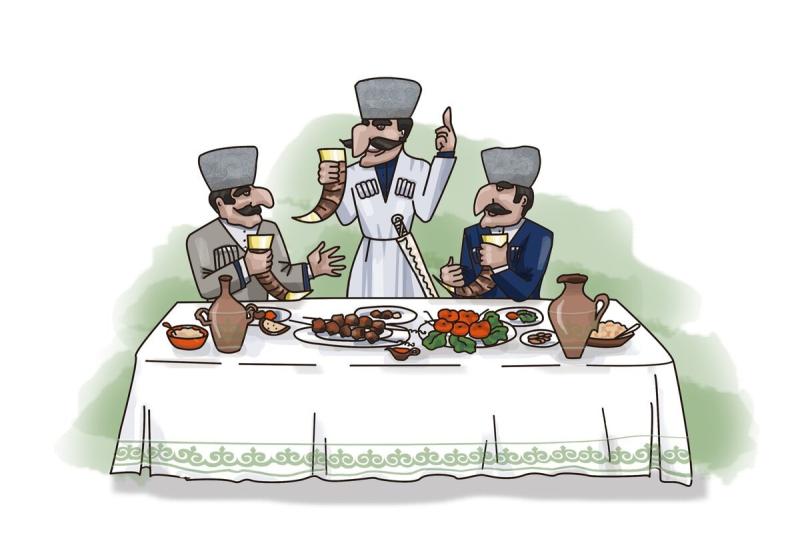 Наряд даргинки карандашом