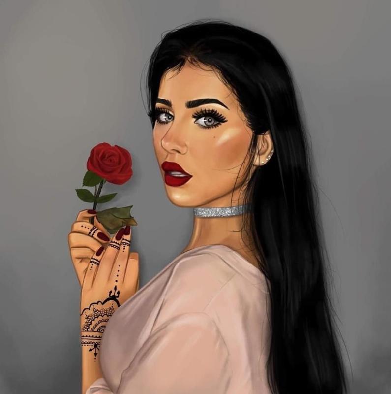 Кавказ Черкесы черкешенка