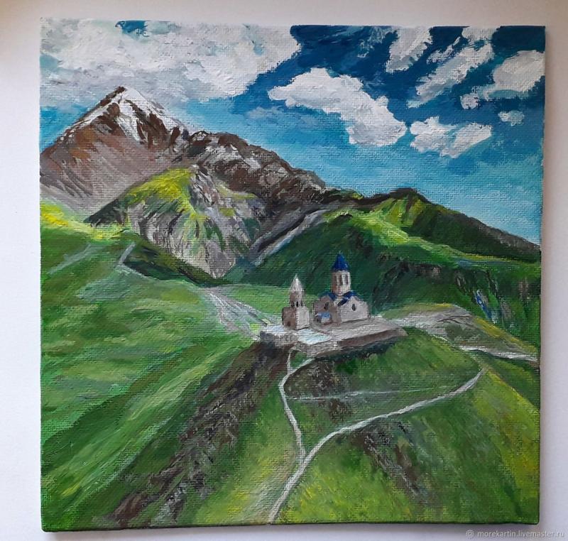 Горы рисунок для детей