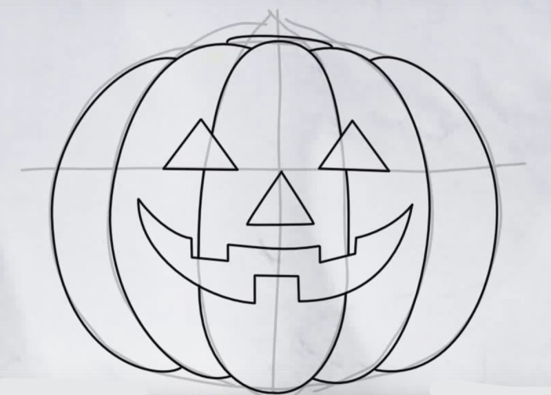 Макияж губ на Хэллоуин легкий