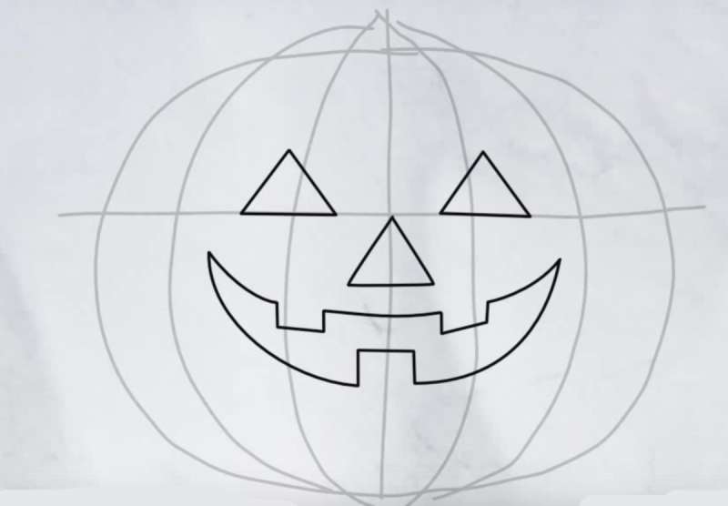 Привидение рисунок