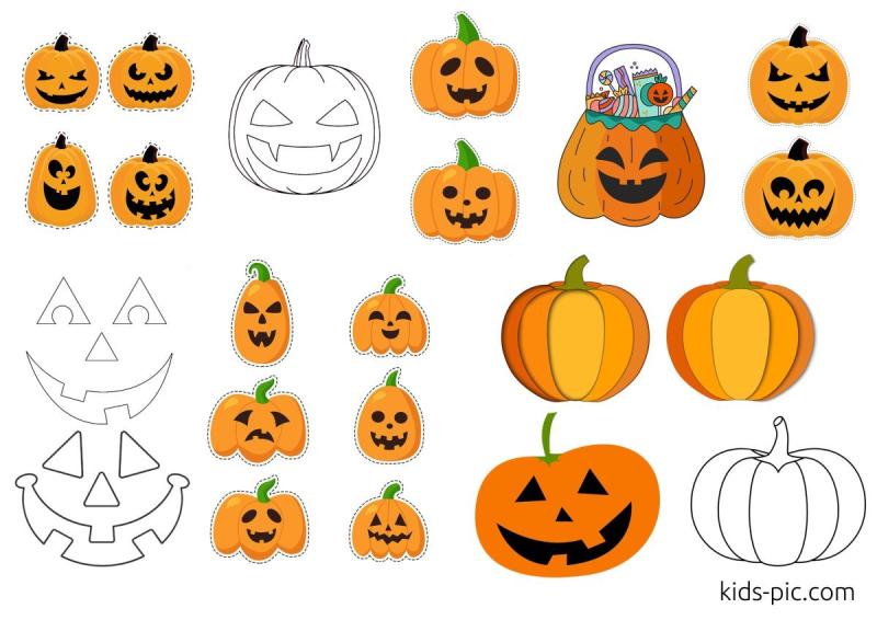 Рисунки на хэллоуин пошагово