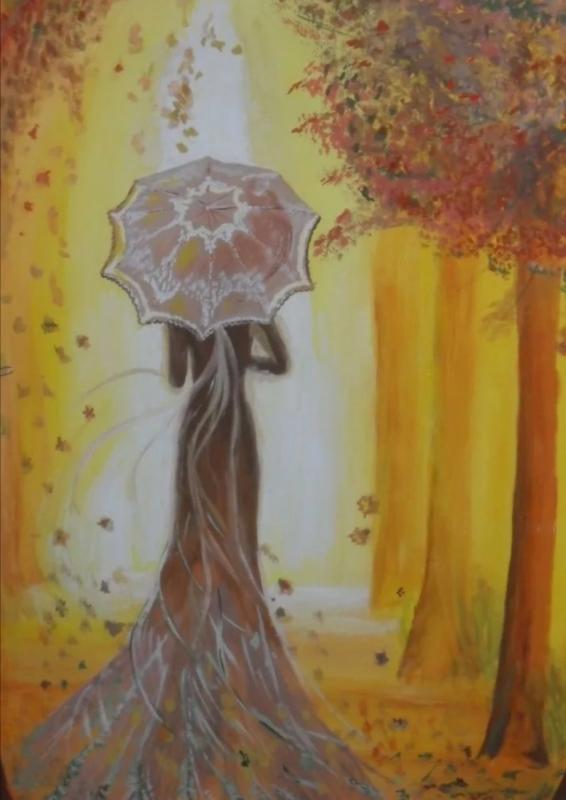 Рисунок на осеннюю тему