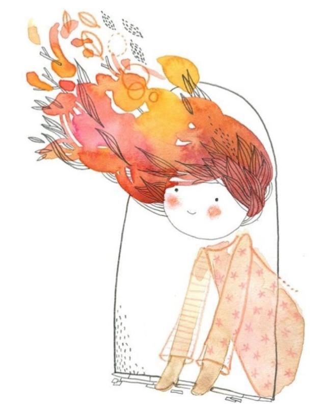 Милые осенние рисунки