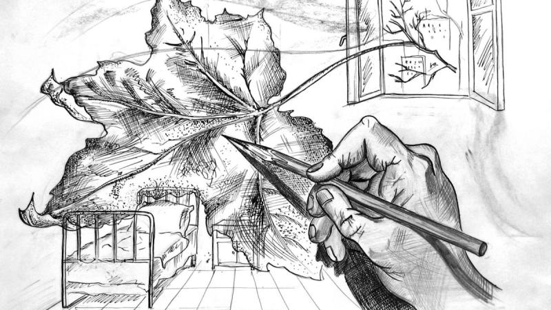 Последний лист о Генри иллюстрации