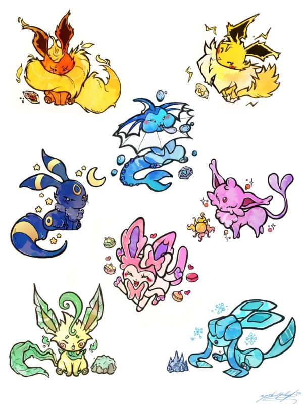 Как нарисовать покемона поэтапно красиво