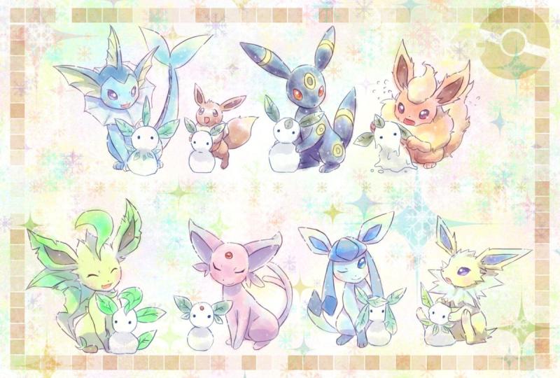 Покемон иви эволюции