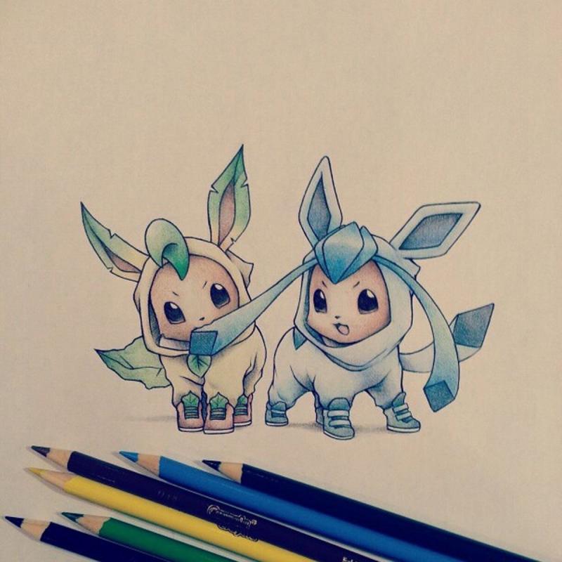 Картинки покемонов для срисовки